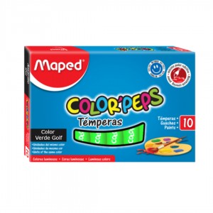 MAPED TEMPERAS VERDE GOLF 8ml x 10u